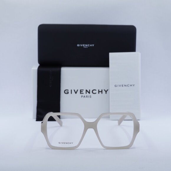 Final Price! Givenchy GV50050I 059 Beige Eyeglasses 54mm - Picture 2 of 13